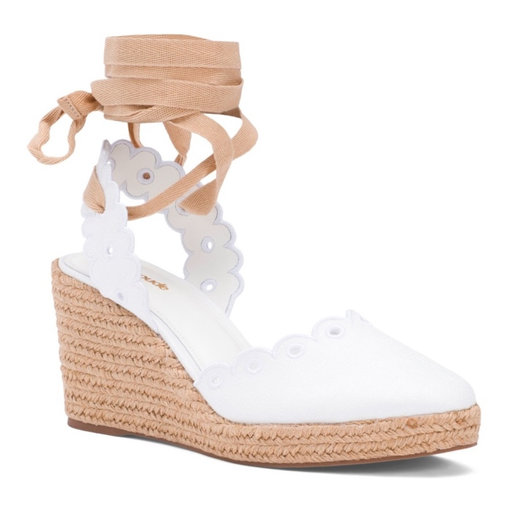 NWOB Larroude Poppy Espadrilles Size 9 - Picture 2 of 7